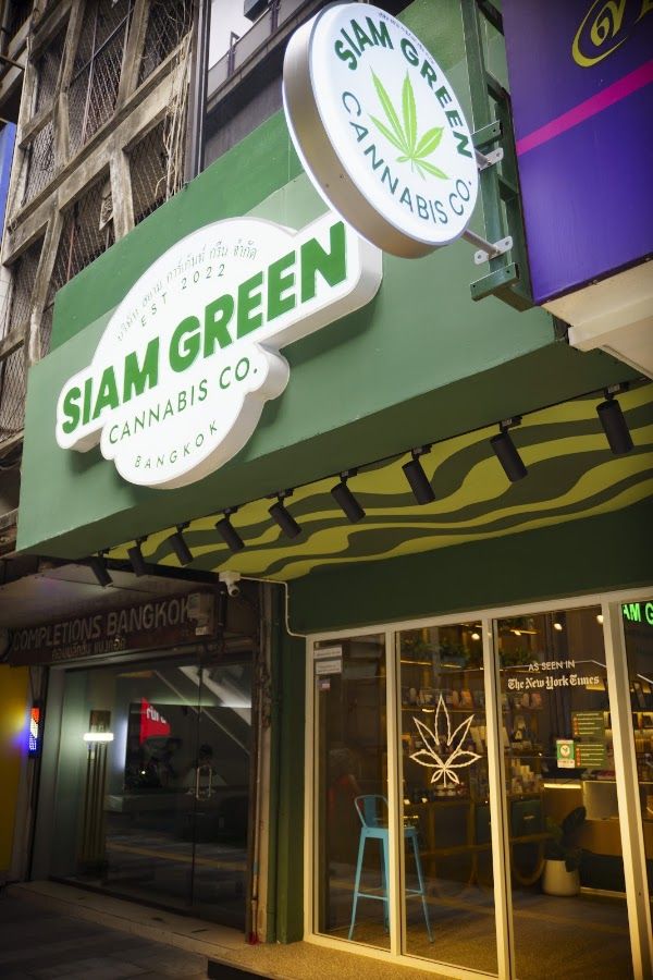 Siam Green Cannabis Co - Silom storefront
