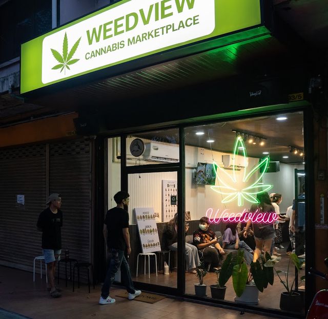Weedview Cannabis marketplace storefront