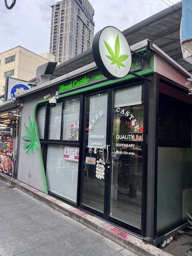 Weed Castle Cannabis Dispensary storefront