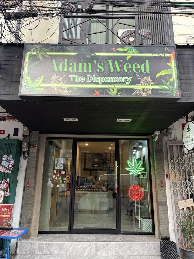 Adam's Weed Chinatown storefront