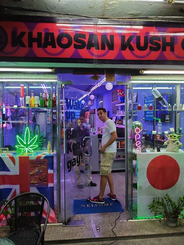 Khaosan Kush Club Bar & Dispensary Khaosan Weed Shop storefront