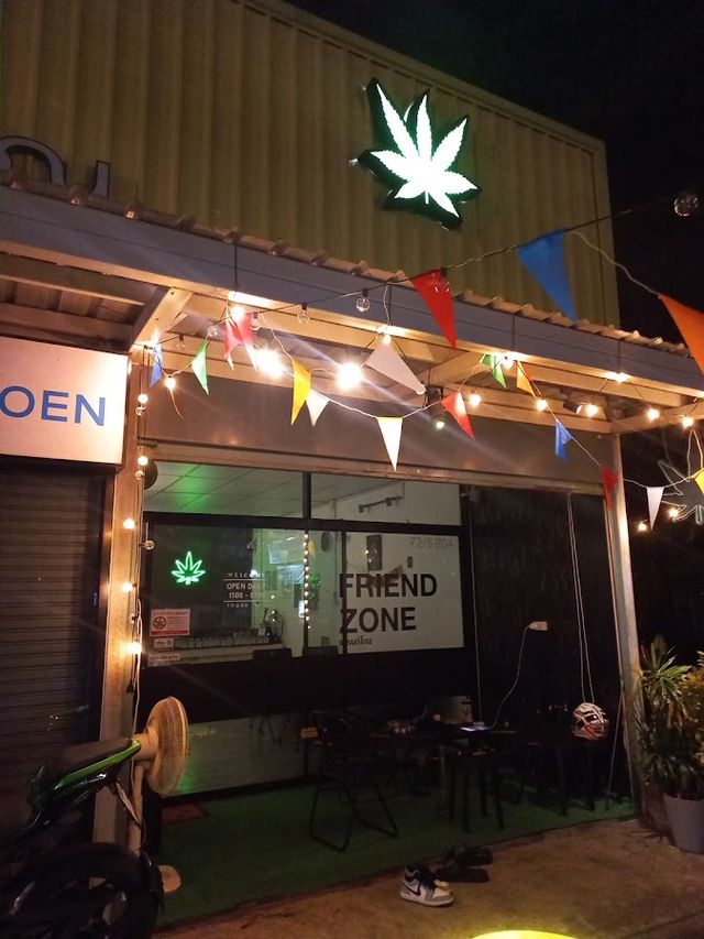 FriendZone cannabis weed storefront
