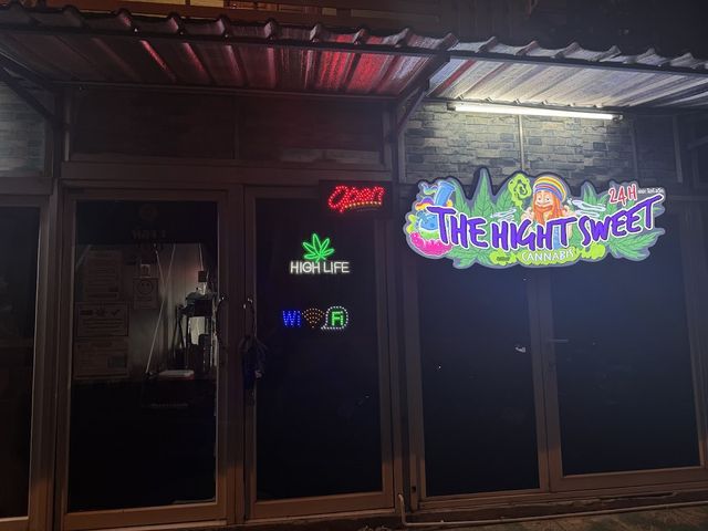 THE Hight sweet cannabis storefront
