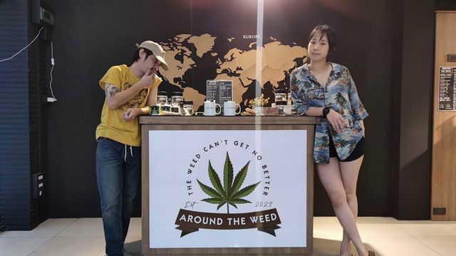 ร้านกัญชา Oasis Cannabis storefront