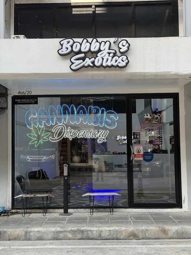 Bobby’s Exotics Cannabis Dispensary storefront
