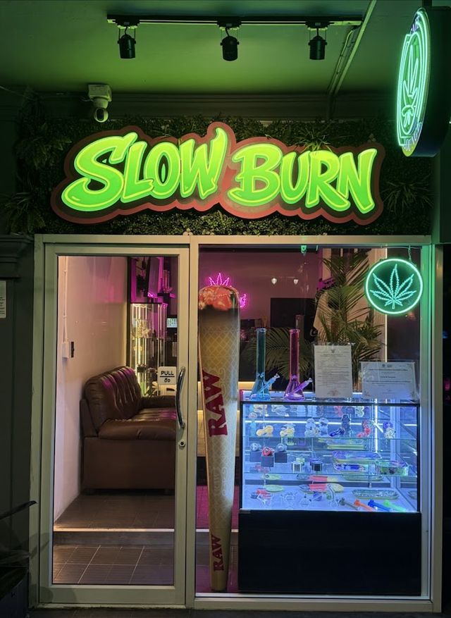 Slow Burn Weed Shop Thong Lo storefront