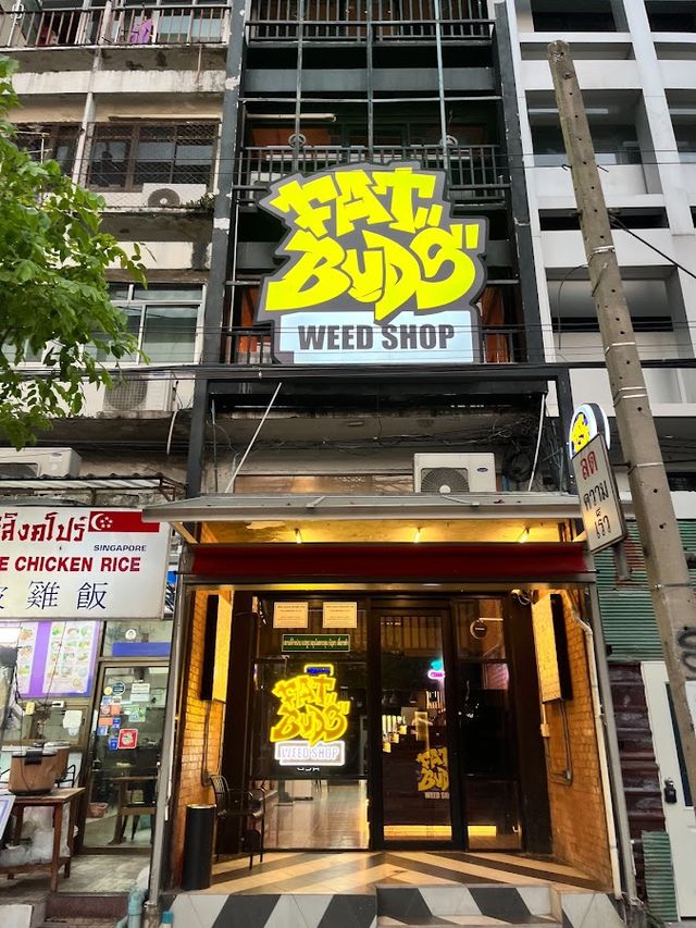 Fat Buds Weed Shop Thonglor storefront