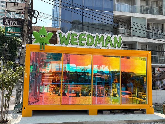 Weed Man Silom storefront