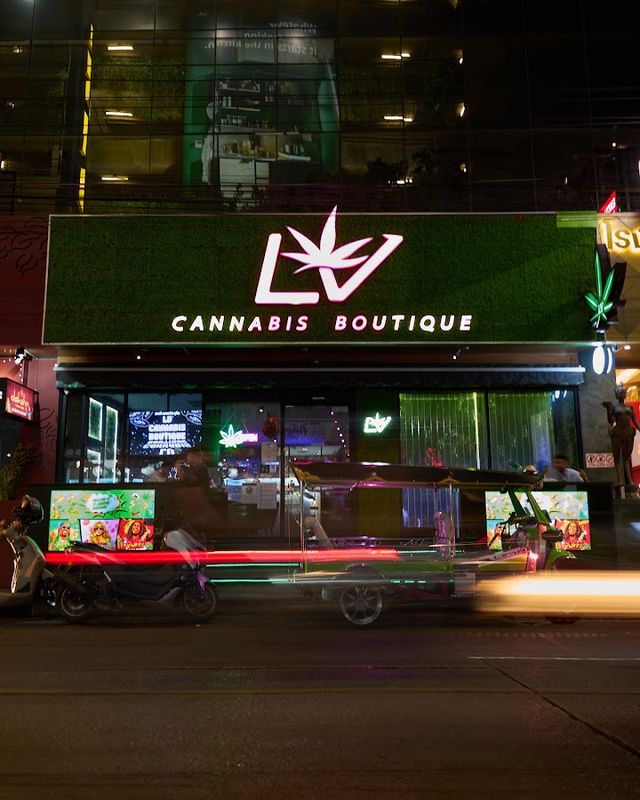 LV Cannabis Boutique BKK storefront