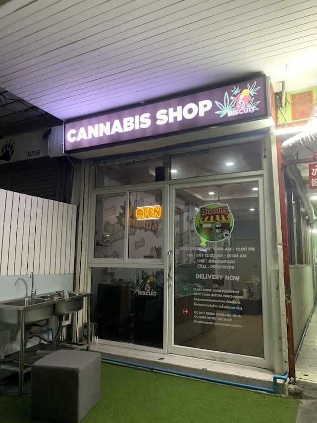 Cannabis Weed Shop by Biscuit storefront
