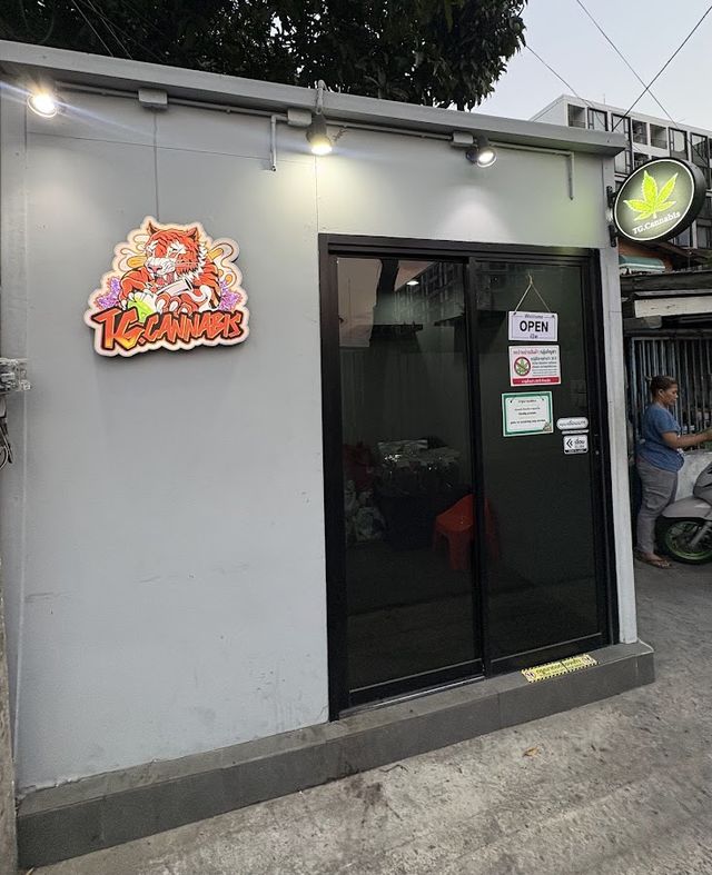 TG. Cannabis storefront