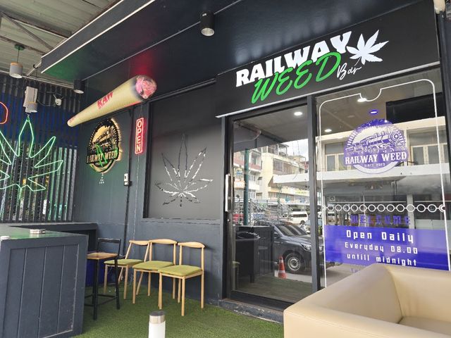 Railway Weed Bar storefront
