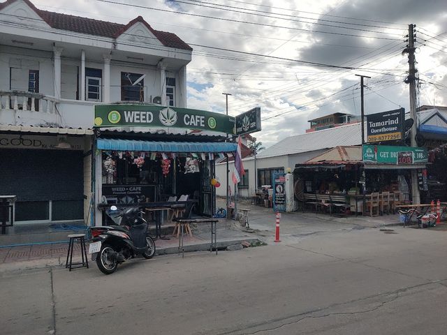 Weed Cafe storefront
