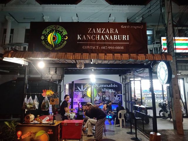 zamzara Kanchanaburi Cannabis Shop storefront