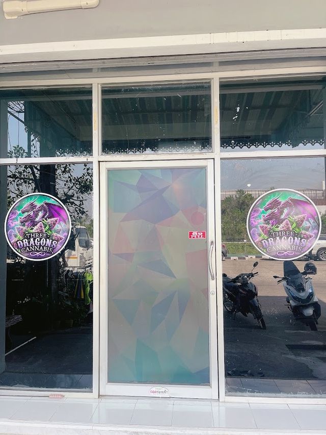 Three Dragons Cannabis storefront