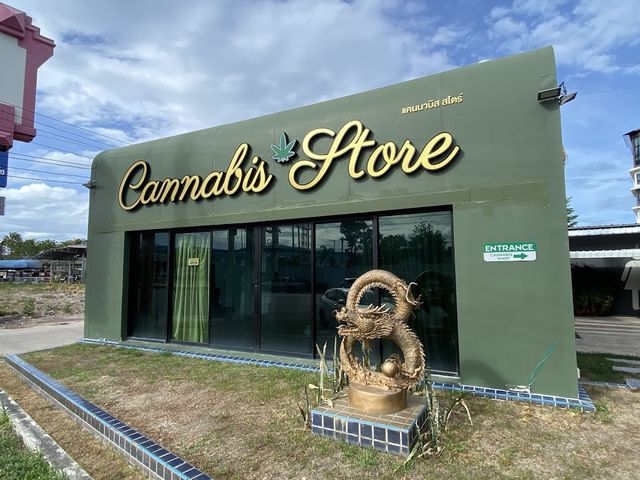 Fat Jim Premium Cannabis -weed Hua Hin storefront