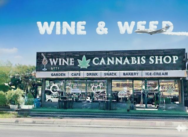WINE & WEED Hua-Hin storefront