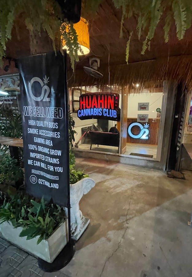 O2 - Hua Hin Cannabis Club - Cannabis Shop storefront