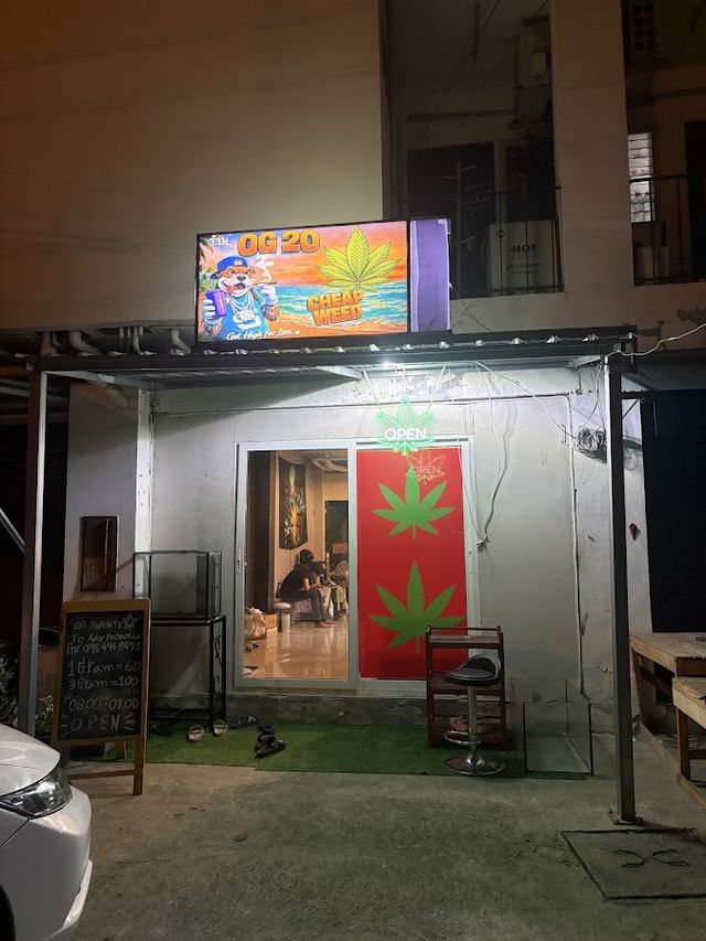 OG TWENTY CANNABIS PATTAYA storefront