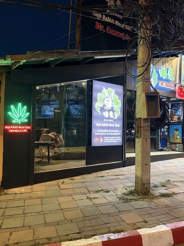 High Rabbit Cannabis Pattaya storefront