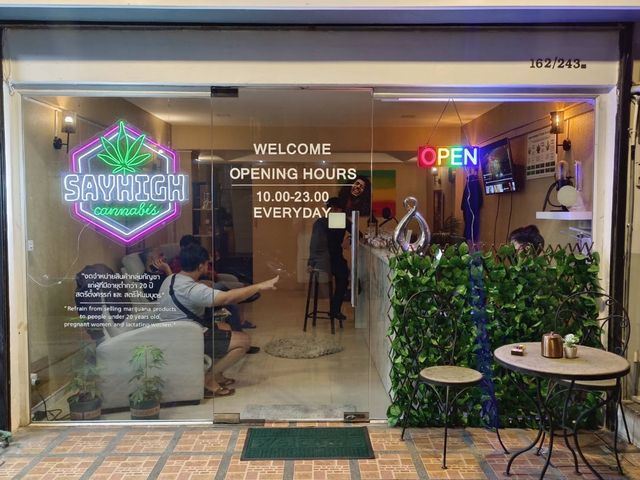 Sayhigh Cannabis Shop storefront