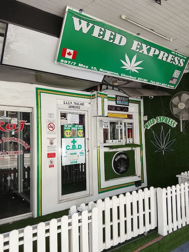 Weed express storefront