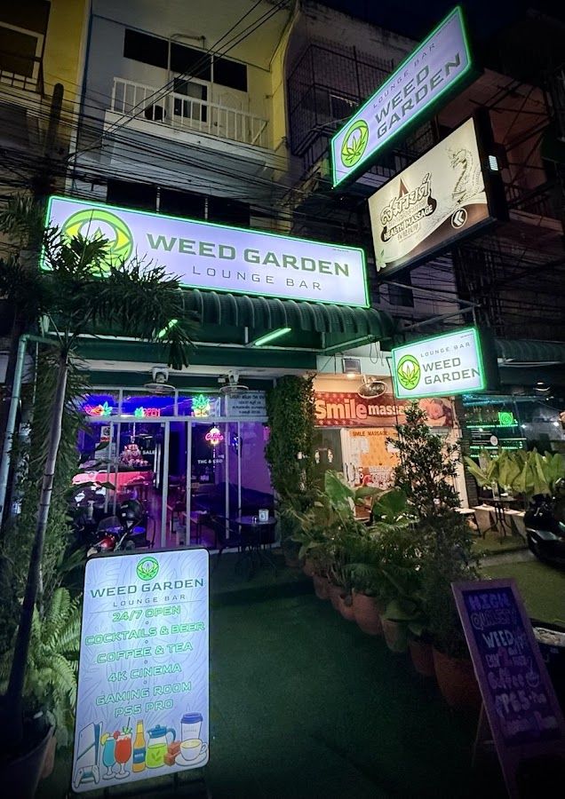 Weed Garden Lounge Bar storefront