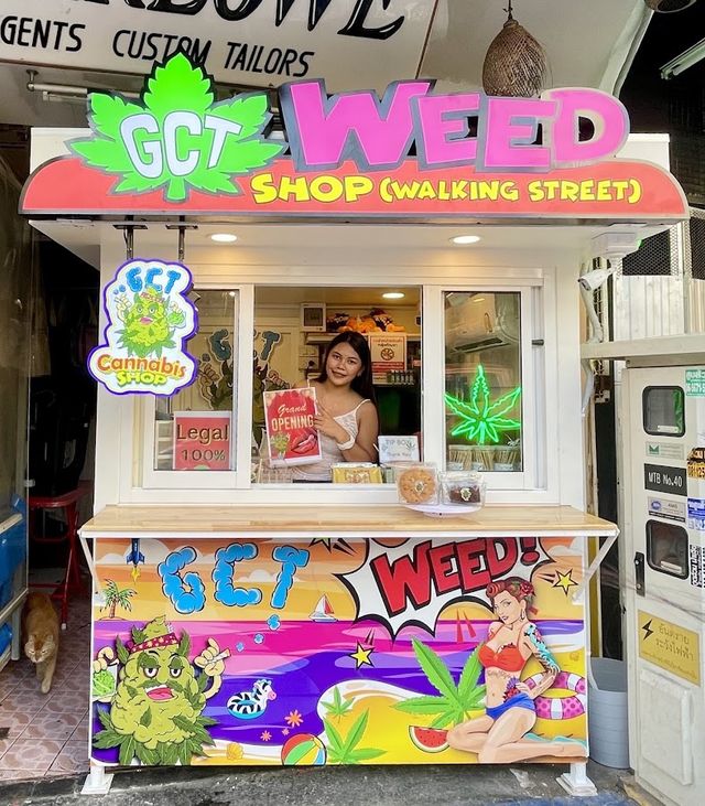 GCT Weed Shop Walking Street storefront