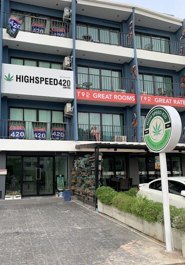 High Speed 420 Jomtien storefront
