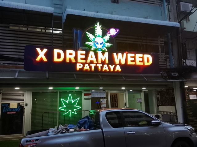 X Dream Weed Pattaya – Best Medical Cannabis Shop storefront