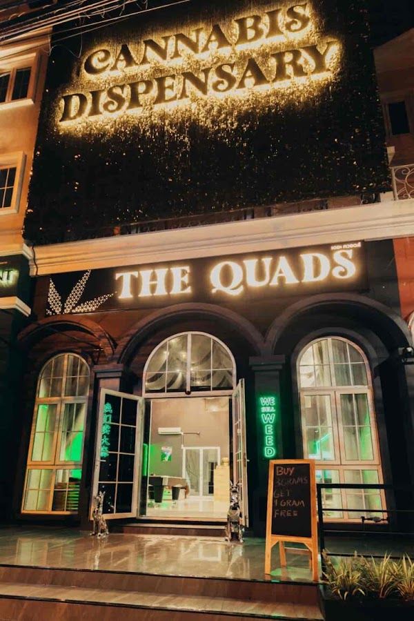 The Quads Cannabis/Ganja/Weed Dispensary Pattaya storefront