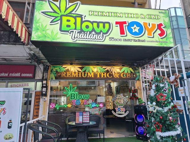 Blow Cannabis Coffee Shop Lounge and Bar storefront