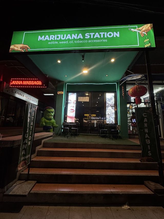 Marijuana Station - Royal Whale Co. storefront