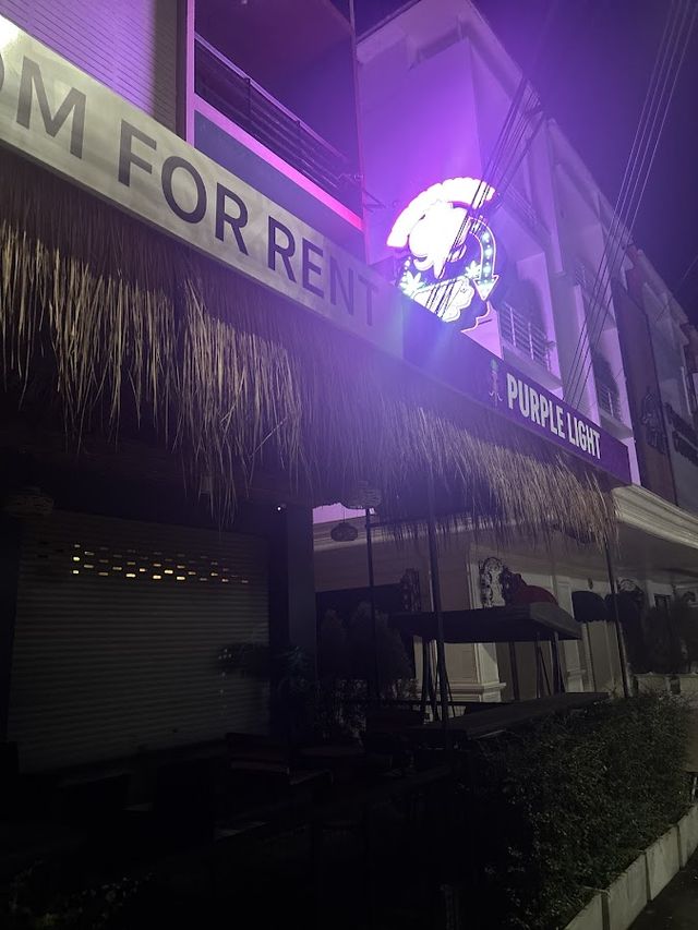 Purple Light Weed Cannabis Store Wongamat storefront