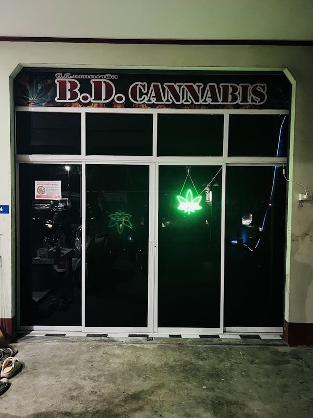 B.D.CANNABIS storefront