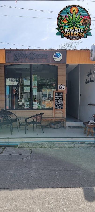 Paradise Green weed Koh Samed Cannabis cafe storefront