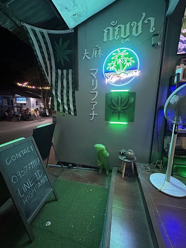 High Samet weed shop storefront