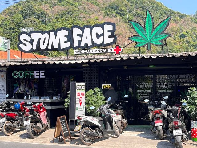 Stone Face Cannabis Koh Chang storefront