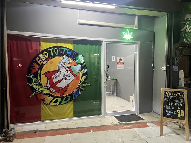 Weed To The Moon storefront