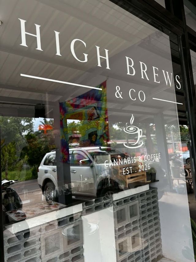 High Brews & Co storefront