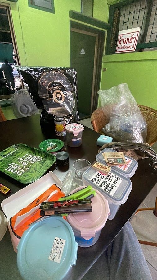 TK high cannabis shop storefront