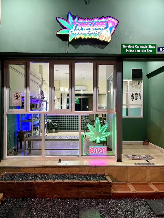 Timeless Cannabis Shop storefront