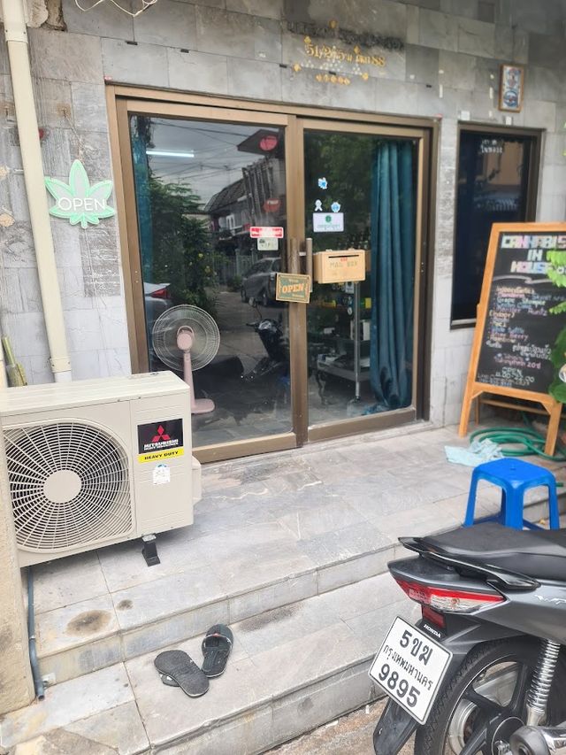 Cannabis in house 88 storefront