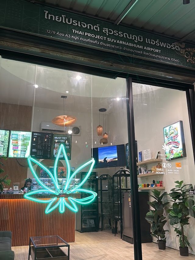 Cannabis by Thai Project Suvarnabhumi Airport storefront