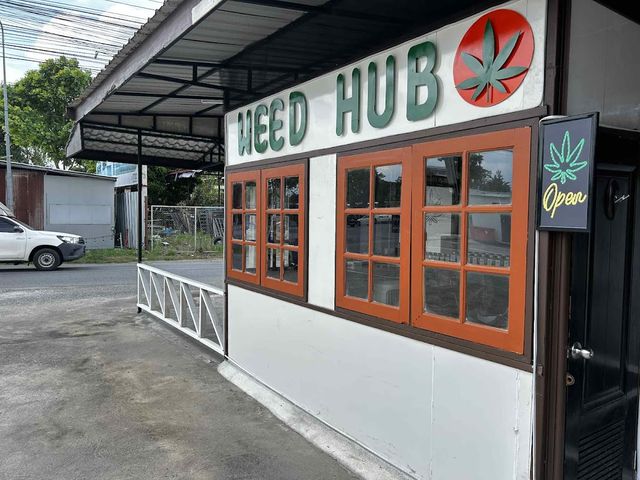 Weed Hub storefront