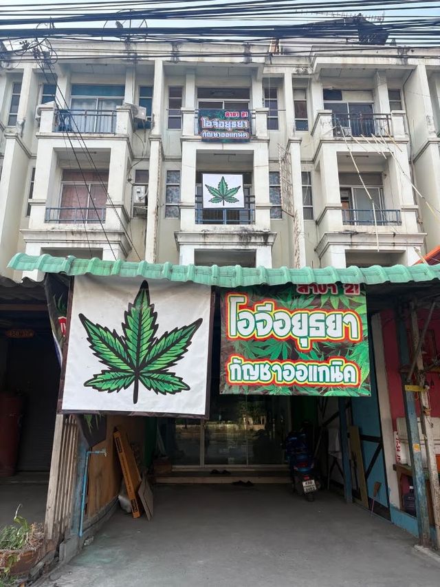 โอจี อยุธยา กัญชาออร์แกนิค สาขา21-แยกอุทัย storefront in Ayutthaya
