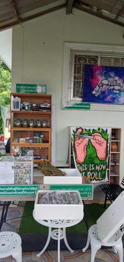 ร้านเติมกัญ Area 420 ฟาร์ม storefront