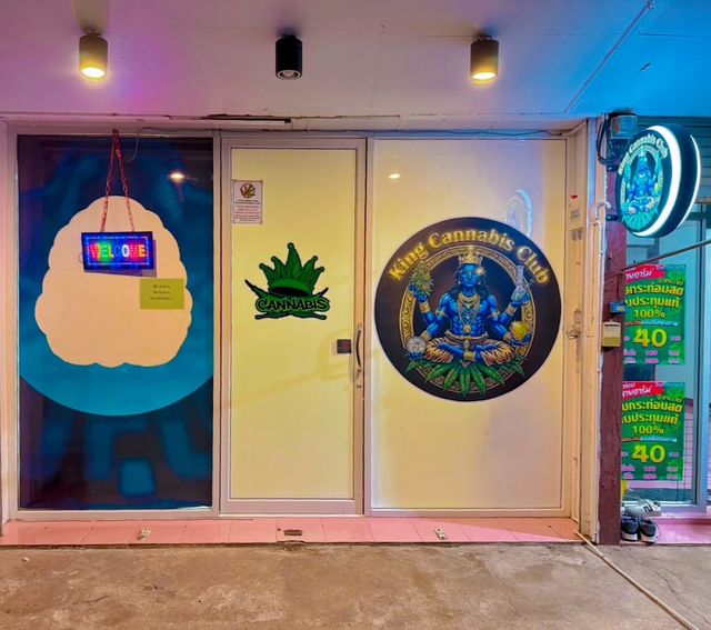 King Cannabis Club storefront